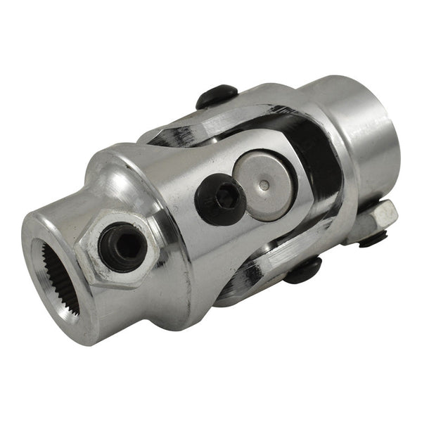 5/8" 36 Spline To 3/4" DD Steering Universal Joint – Chrome, Single, Auto City Classic