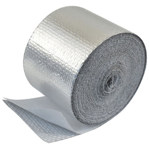 Heat Shield Tape 1-1/2" X 15', Adhesive Backed, Aluminium
