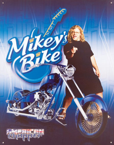 American Chopper Mikey'S Bike Large Metal Tin Sign x