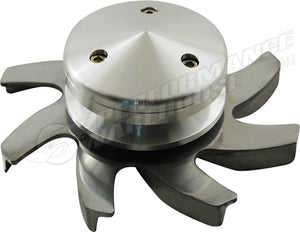 GM Aluminium Alternator Fan And Pulley Set SBC BBC Chev Olds Pontiac