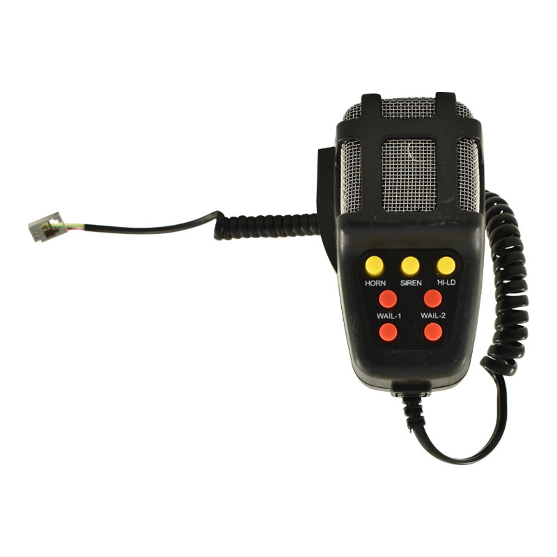 7 Tone Alarm Horn With Microphone, 12V, 125Db