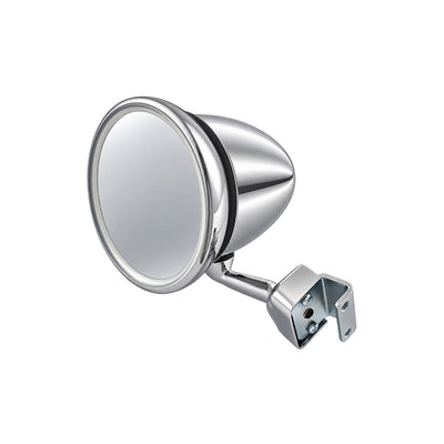 Chrome Classic Bullet Style Door Mount Peep Mirror