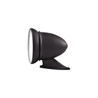 Classic Black Racing Mirror with Adjustable Head, MG Triumph Jaguar Mini