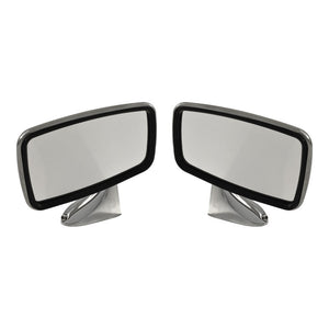 Pair of Door Mirrors, Rectangular Head, suits MGB Midget Mini Austin Morris