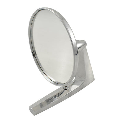 Chrome 1960's Style Universal Mirror Round Head