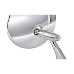Exterior Mirror Set, Bel-Air Turbine Round Head, Chrome Plated Zinc - Pair