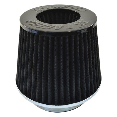 3A Racing Twin Air Filter Black Top Black Element 101mm Neck