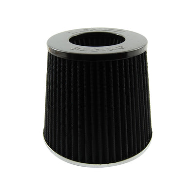 Zenzo Racing 3 Inch 77mm Performance Pod Air Filter Black Top Black Filter