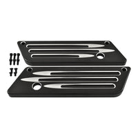 Billet Aluminium Saddlebag Latch Cover for Harley Davidson Electra Glide / Road King 1992-2013