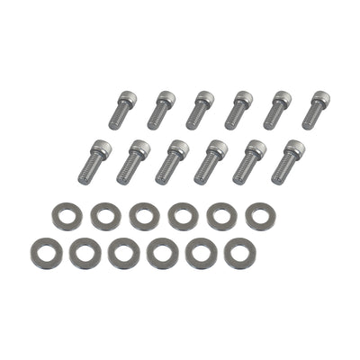 Small Block Chevy Exhaust Header Bolt Kit Stainless Steel SBC 283 327 350 383 400