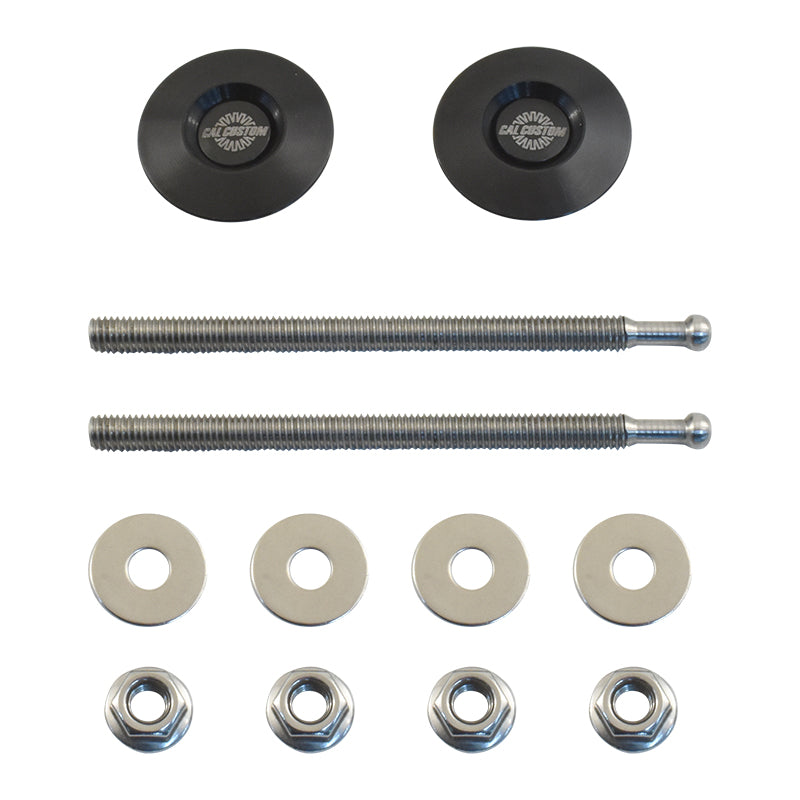 Quick Release Push Button Fastener, Billet Aluminium, 1.25