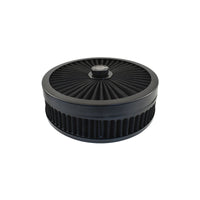 Extreme Air Cleaner Assembly 9” x 2”, Black Air Cleaner Element Filter