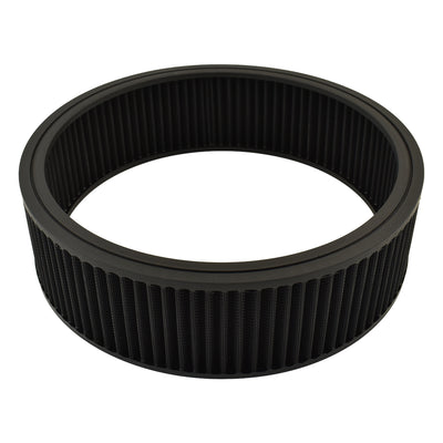 Extreme Air Cleaner Element 14” X 4”, Black Filter