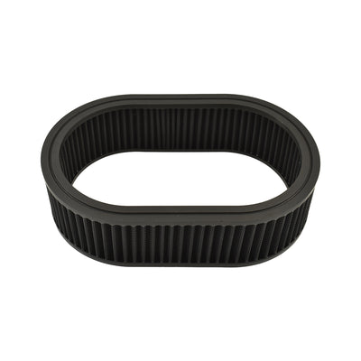 Extreme Air Cleaner Oval Element 11-3/8" x 3" Black Filter