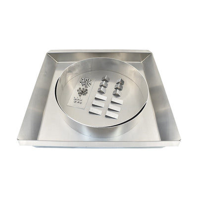 Custom Radiator Fan Shroud Kit Suits 26 inch Radiator - Universal DIY Aluminium