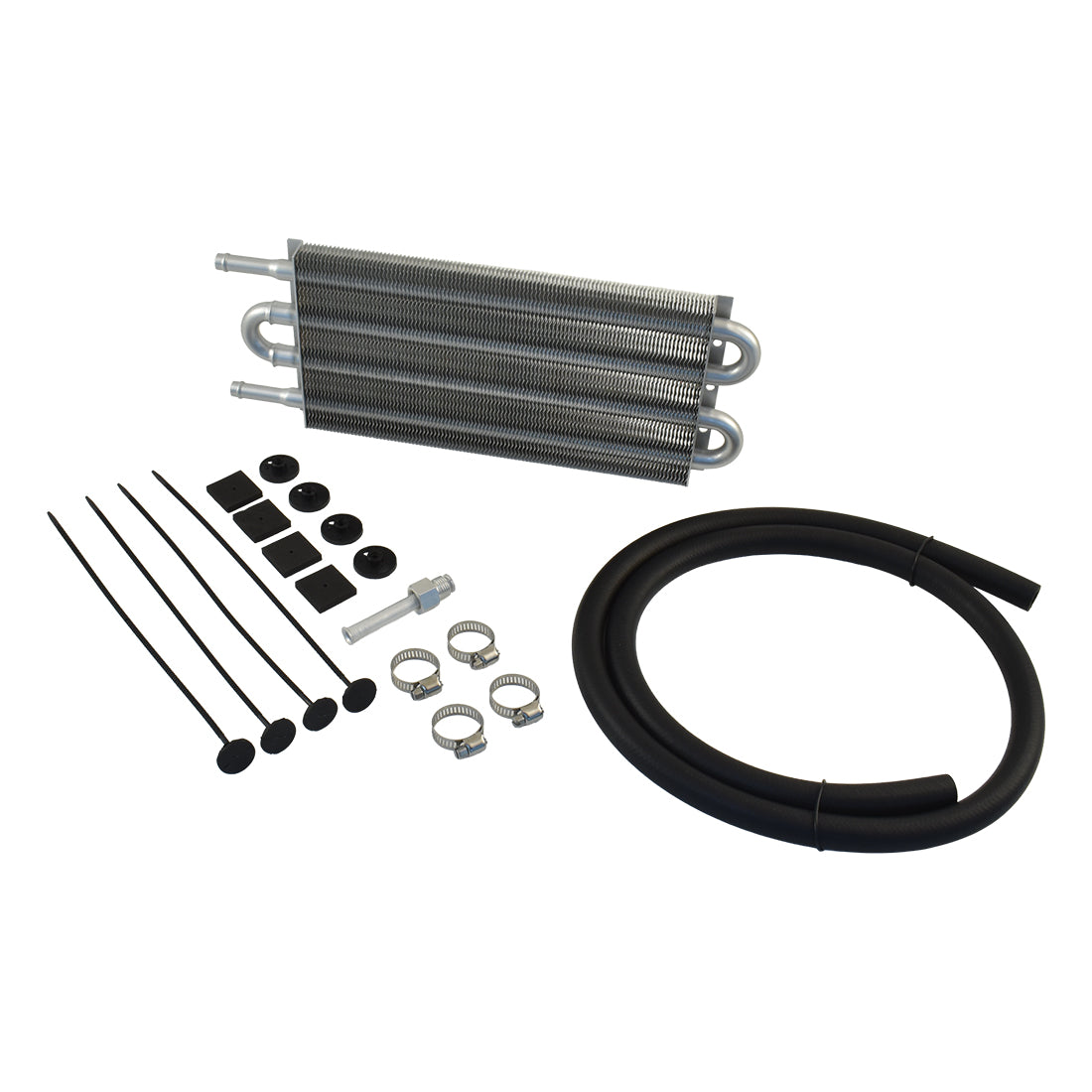 Transmission Oil Cooler Kit, Tube & Fin, 12.75" x 5" x 0.75"