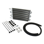 Transmission Oil Cooler Kit, Tube & Fin, 12.75" x 7.5" x 0.75"