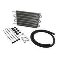 Transmission Oil Cooler Kit, Tube & Fin, 12.75" x 7.5" x 0.75"