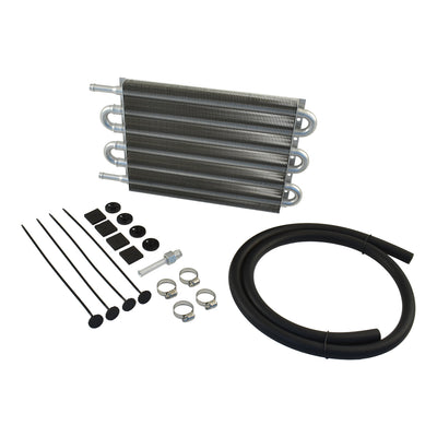 Transmission Oil Cooler Kit, Tube & Fin, 12.75" x 7.5" x 0.75"