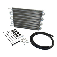 Transmission Oil Cooler Kit, Tube & Fin, 15.5" x 10" x 0.75"