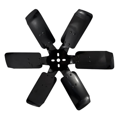 19 Inch Heavy Duty Rigid Race Fan, 6 Blade Mechanical, Standard Rotation