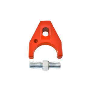 Chev Small & Big Block Distributor Hold Down Clamp Billet Aluminium - Red