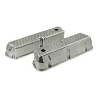 SB Ford Ball Milled Aluminium Valve Covers Tall 289 302 351W