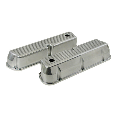 SB Ford Ball Milled Aluminium Valve Covers Tall 289 302 351W