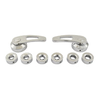 Cal Custom 3" Door Handles Chromed Billet Aluminium suits Ford & GM