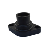 SBC BBC Black Aluminium Straight Up Water Neck Thermostat Housing 327 350 454 396