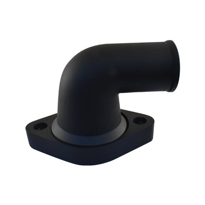 SBC BBC Black Aluminium 90 Degree Swivel Neck Thermostat Housing 327 350 454 396