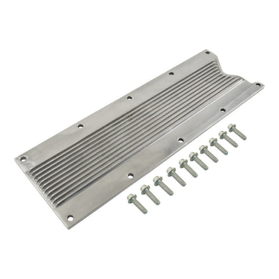 GM LS2 LS3 LS7 Engine Valley Cover Polished Finned Aluminium