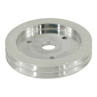 Big Block Chev Aluminium Crankshaft Pulley 2 Groove suits Short Water Pump