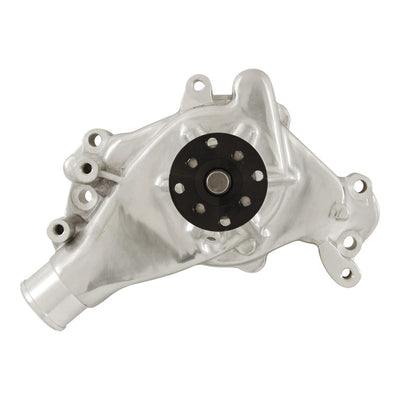 SB CHEV Long Water Pump W/Upgraded Housing Polished Aluminium