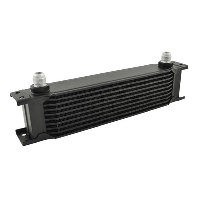 10 Row Black Aluminium Stack Plate Engine Oil / Transmission Cooler -8AN