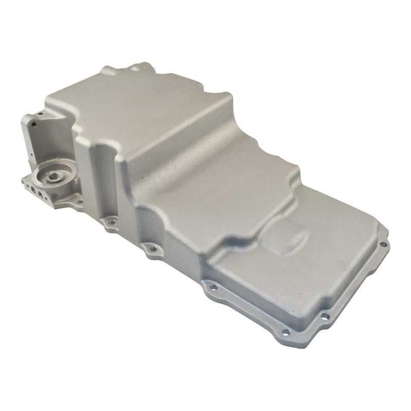 GM LS Low Profile Oil Pan Sump Cast Aluminium Raw Finish