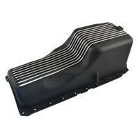 BB Chev 1991+ Gen.5 Black Finned Aluminium Oil Pan Sump, 454 502 572