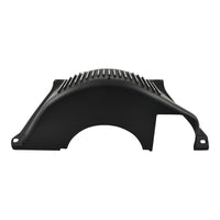 GM/Chev TH350,400,700 Flywheel Dust Cover Black Finned Aluminium