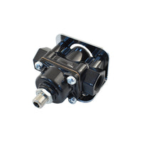 Holley Style 1 to 4 PSI Adjustable Fuel Pressure Regulator Black