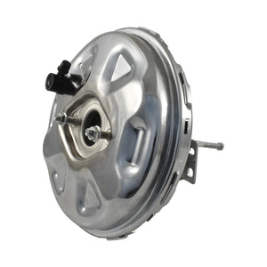 Chrome 11" Single Diaphragm Power Brake Booster, Delco OEM Style 1967-74