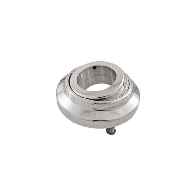Cal Custom Polished Billet Aluminium Steering Column Floor Swivel Mount For 1.75" Columns