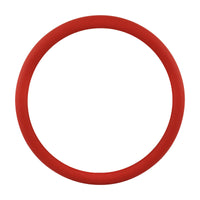 Cal Custom 14" Red Leather Half Wrap Replacement for Steering Wheel