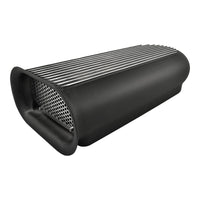 Black Aluminium Hilborn Air Scoop, Suits Dual 4 BBL