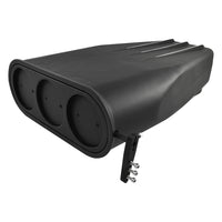 Cal Custom Black Aluminium Street Scoop To Suit Single Or Dual Carb