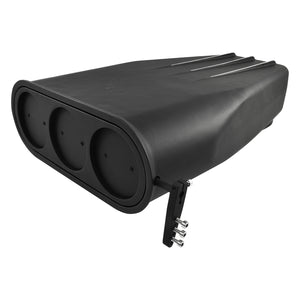 Cal Custom Black Aluminium Street Scoop To Suit Single Or Dual Carb