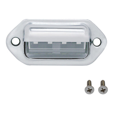 Chrome 4 Led Utility, License/Number Plate Light