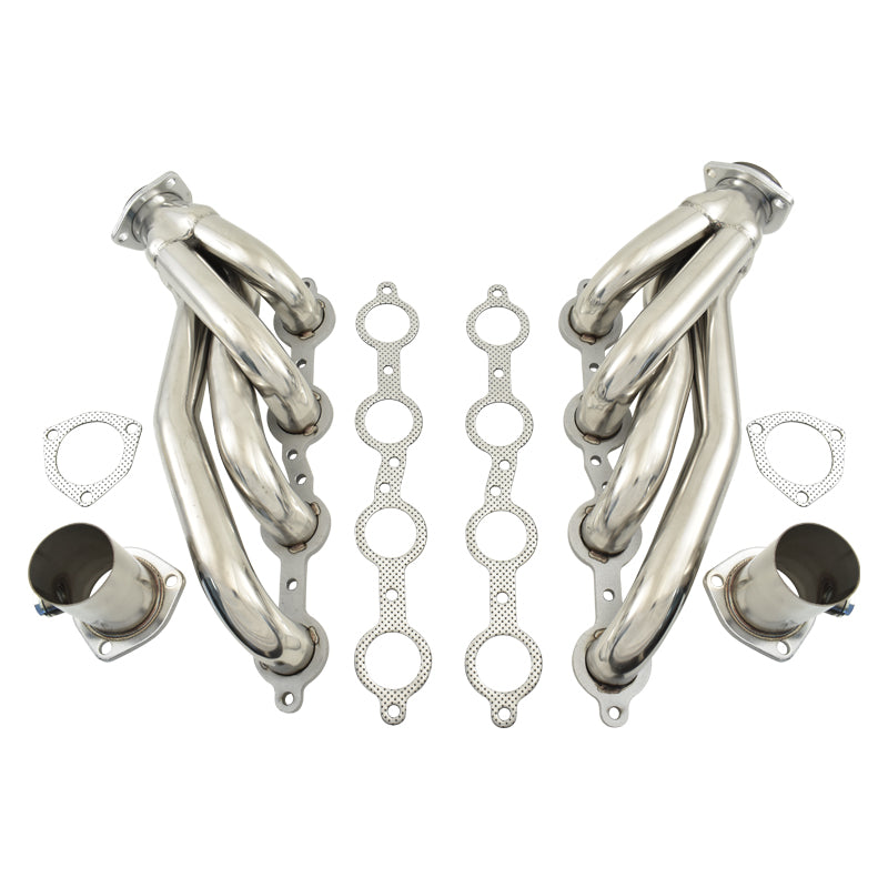 GM LS1 LS2 LS6 Stainless Steel Rear Exit Exhaust Headers, CAL-5343