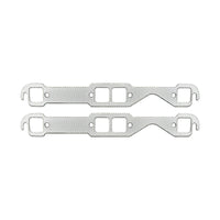 Small Block Chev SBC Exhaust Gaskets Pair, 327 350 383 400