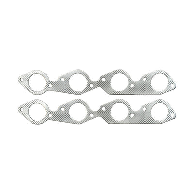Big Block Chev BBC Round Port Exhaust Gaskets Pair, 454 496 502