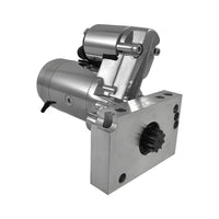 Chrome Mini Starter Motor Chev Small Block & Big Block 3hp, BBC, SBC